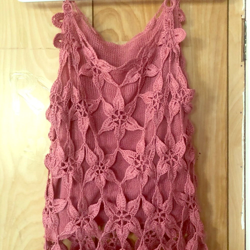 Beautiful crochet blouse from Hong Kong